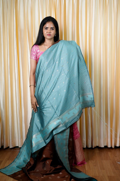 Kanchi semi silk sarees🥰✅
