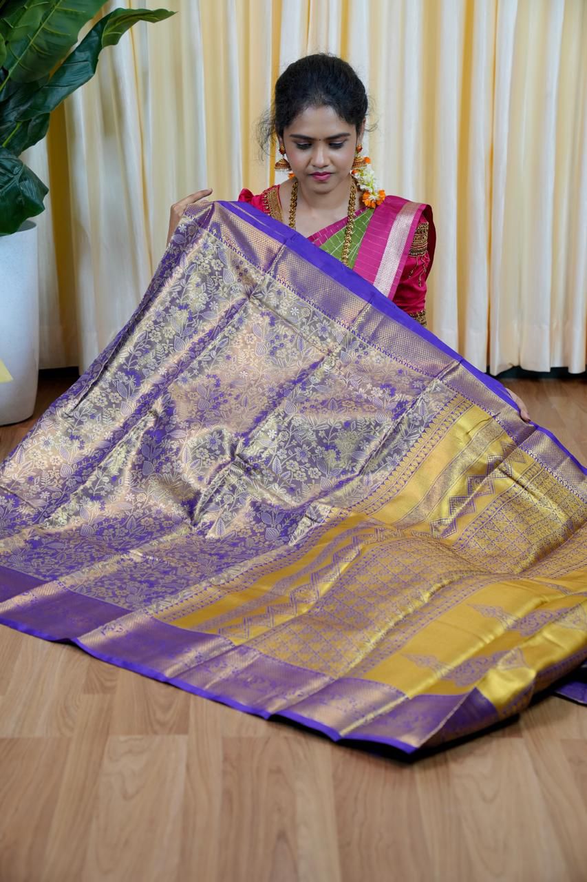 kanchi semi silk sarees🥳