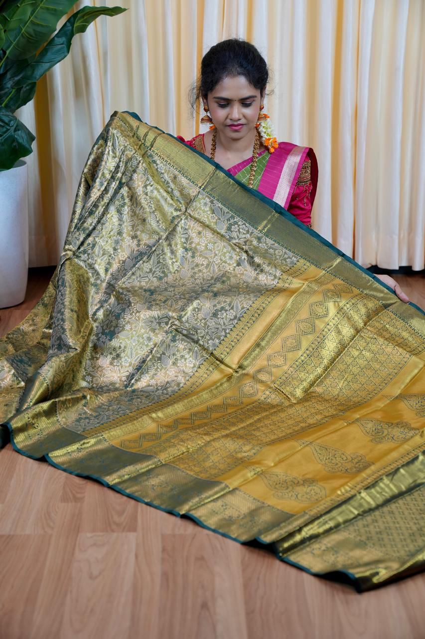 kanchi semi silk sarees🥳