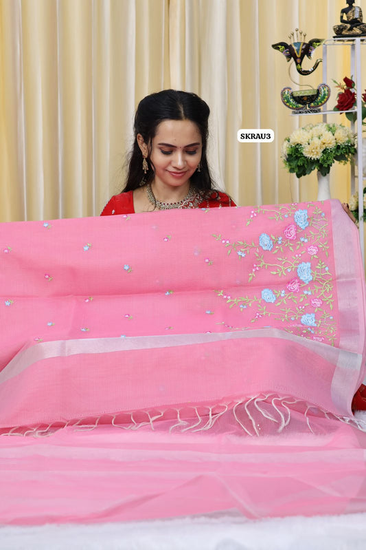 Kora cotton saree 🥳