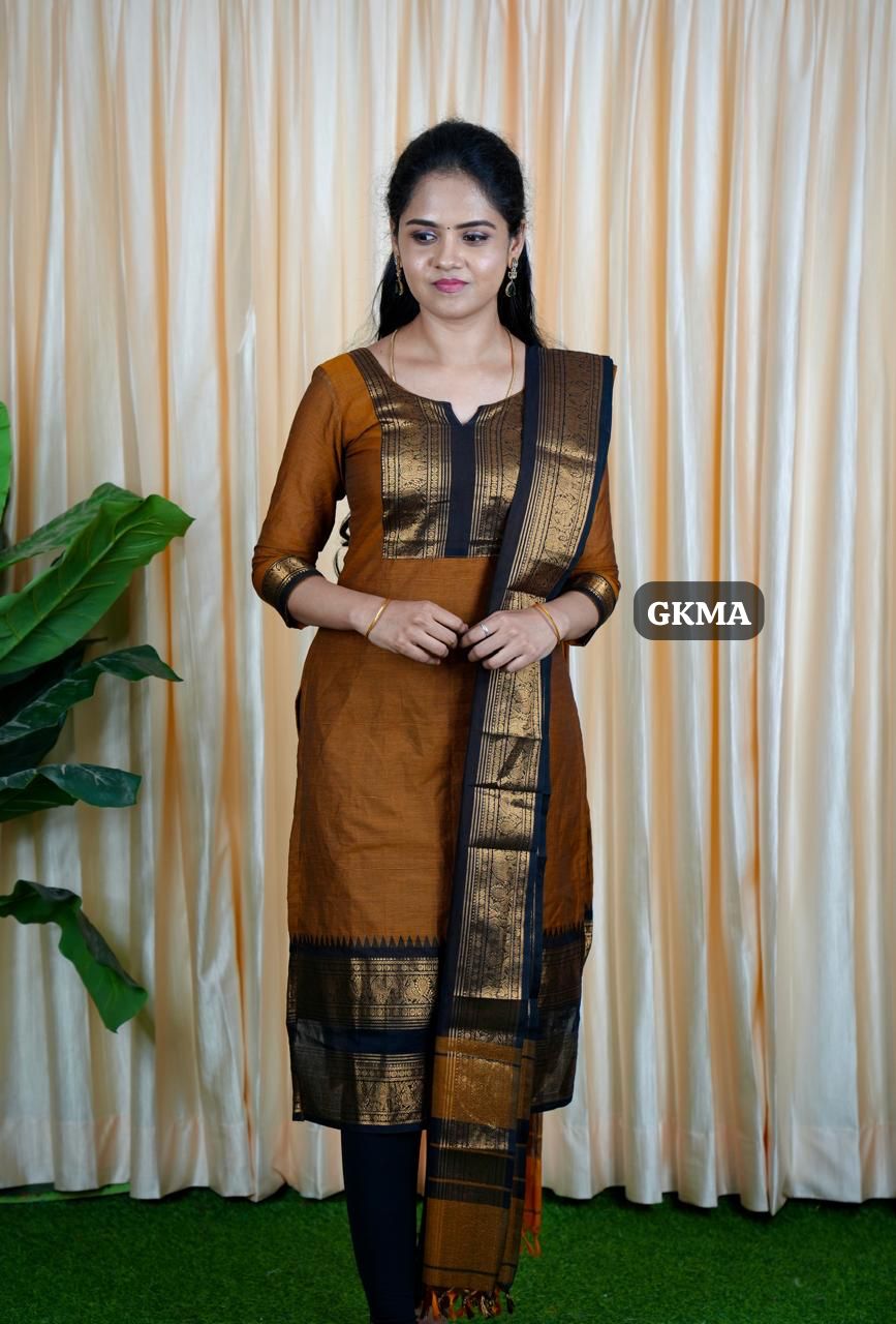 Kanchi Cotton Salwar Set (stitched) prebook 🥰😎