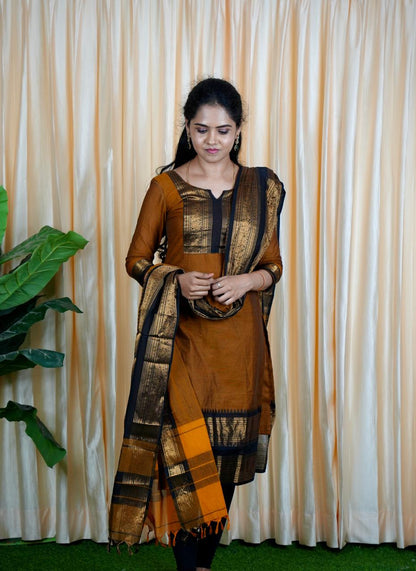 Kanchi Cotton Salwar Set (stitched) prebook 🥰😎