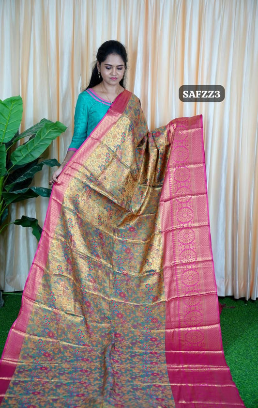 Kanchi Inspired semi silk🍄✅