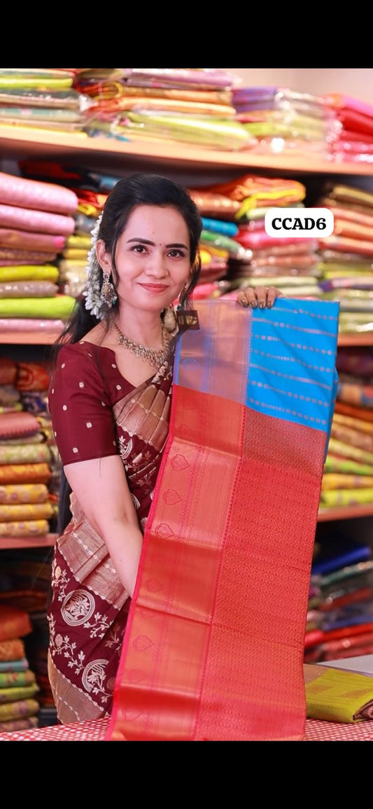 Semi Soft Silk saree OFFER‼️🌲🌈