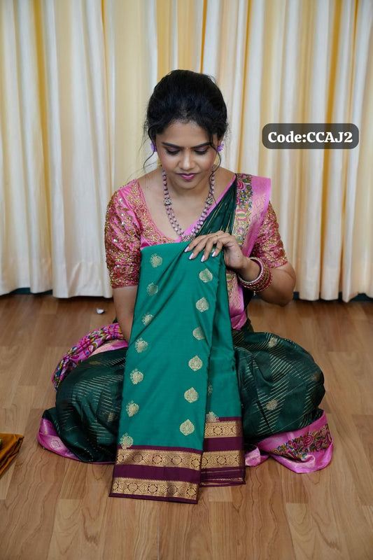 Premium Kanchi silk sarees 🥰🥳