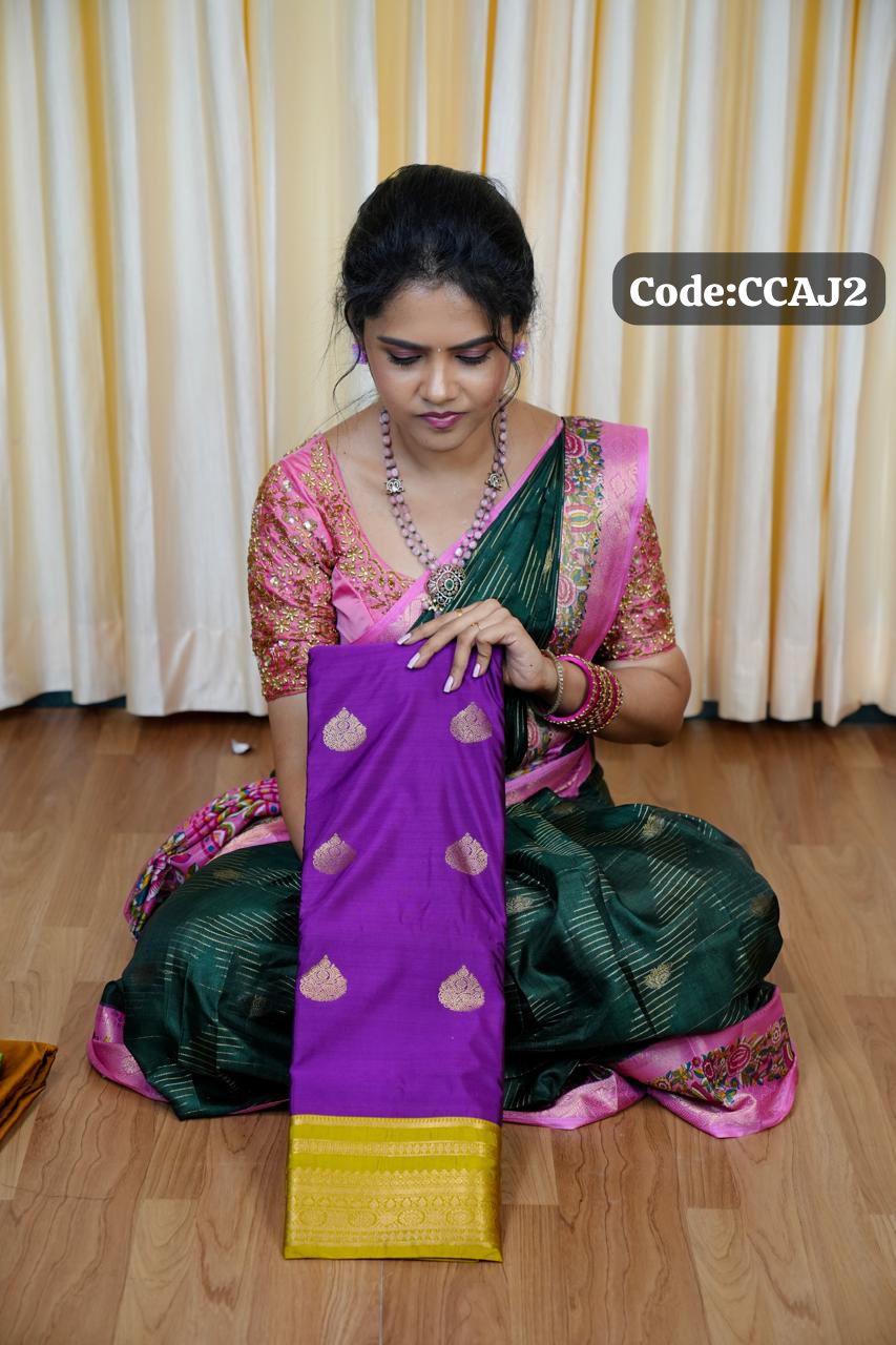 Premium Kanchi silk sarees 🥰🥳