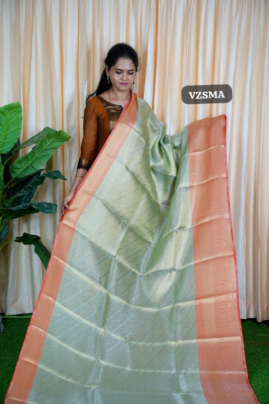 Zari weaving tissue 🥳prebook