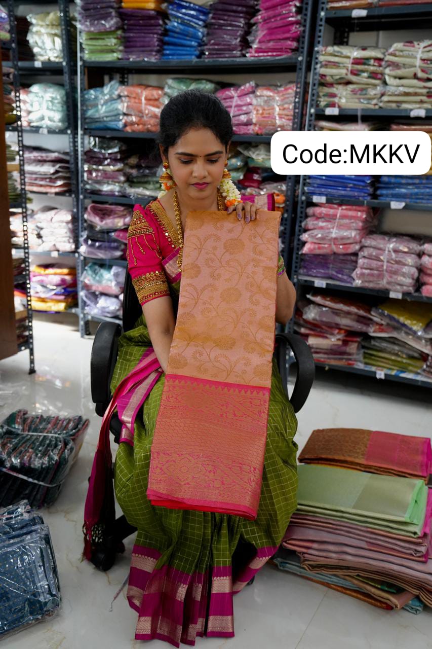 Katan silk sarees🥰Ⓜ️