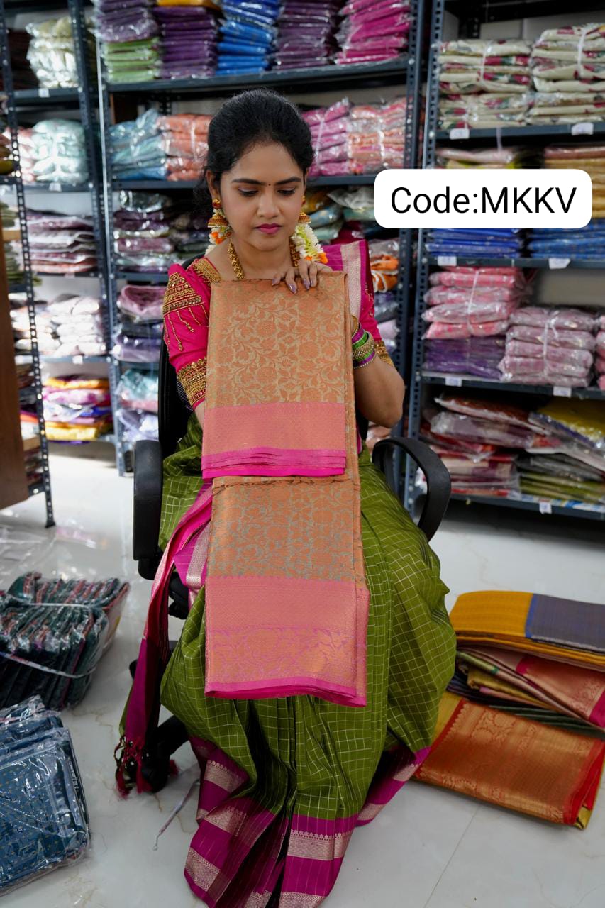 Katan silk sarees🥰Ⓜ️