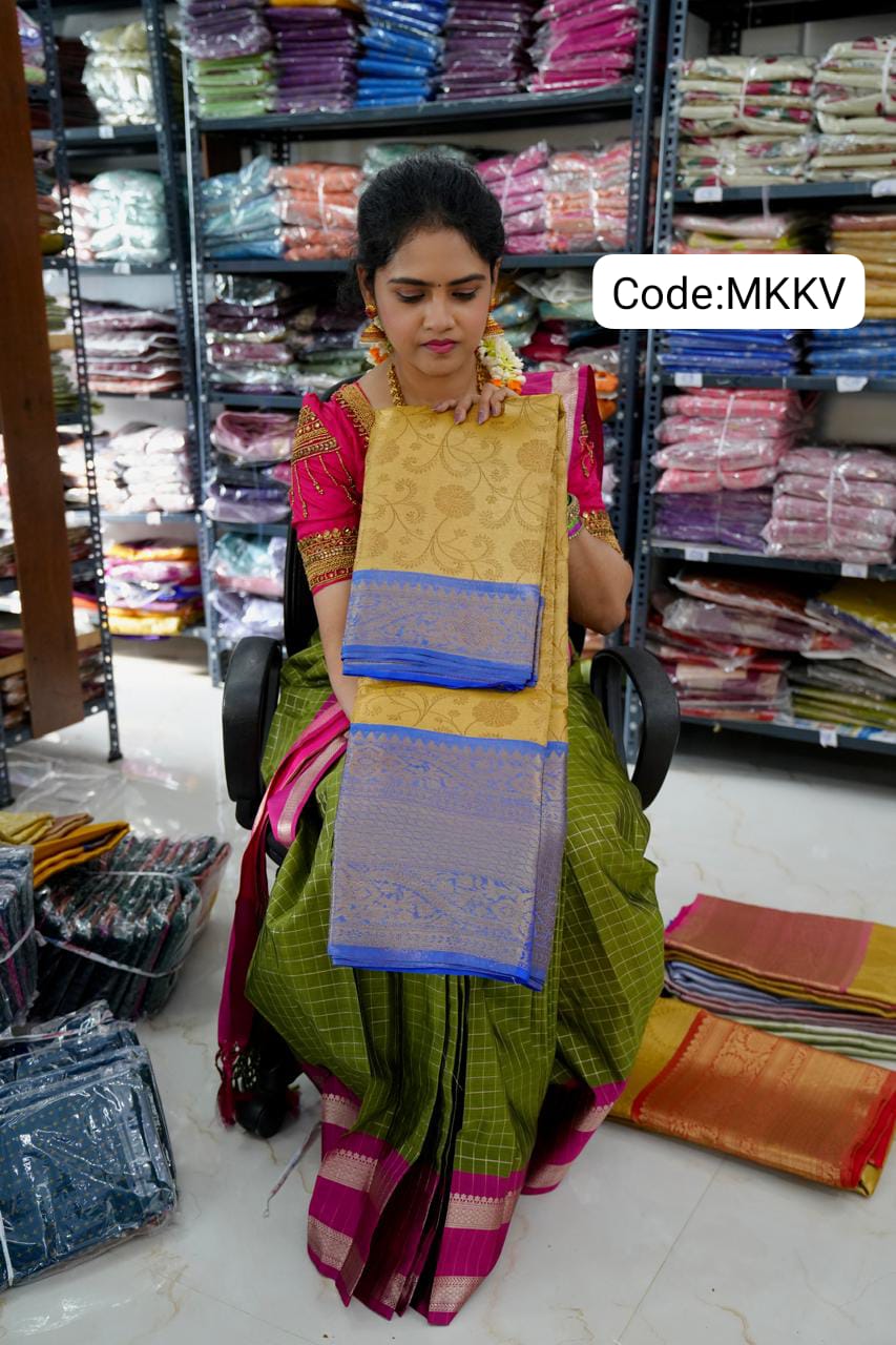 Katan silk sarees🥰Ⓜ️
