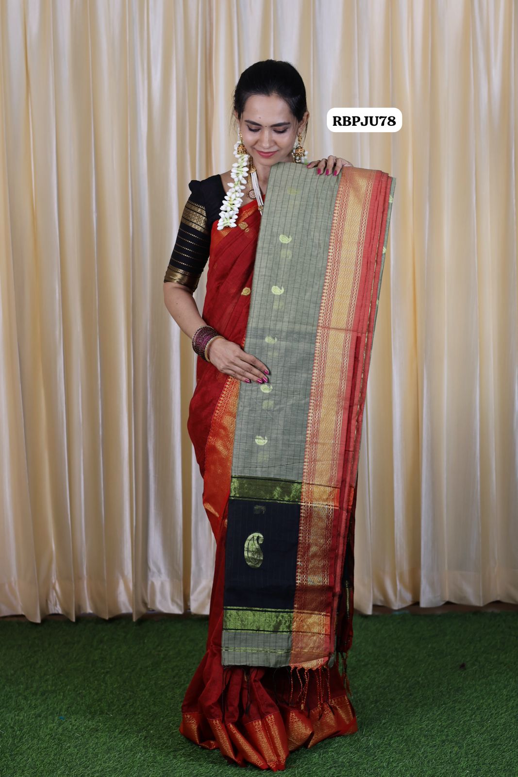 Semi silk cotton saree😍🥳