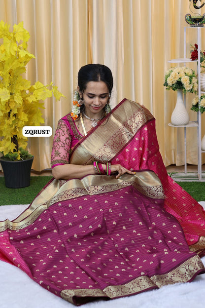 Soft Katan silk saree  🥳