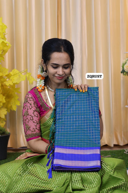 Soft Katan silk saree 🥳
