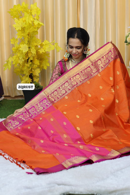 Soft Katan silk saree🥳