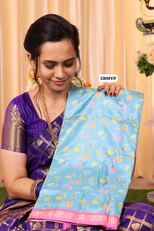 Mysore crepe silk saree Ⓜ️
