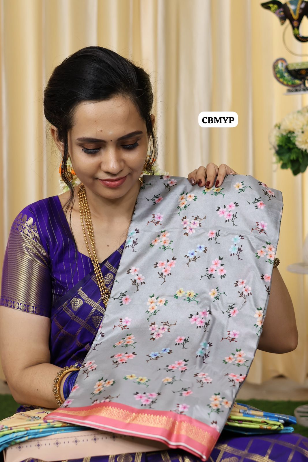 Mysore crepe silk saree 😍Ⓜ️