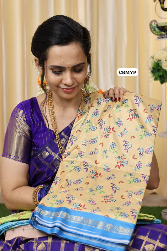 Mysore crepe silk saree 😍Ⓜ️