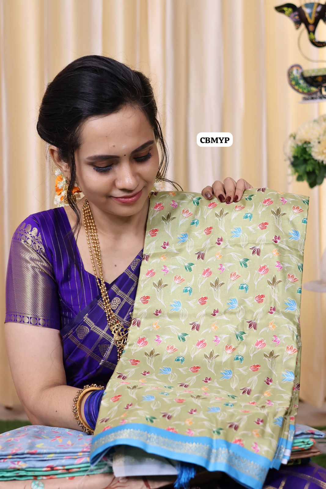 Mysore crepe silk saree Ⓜ️