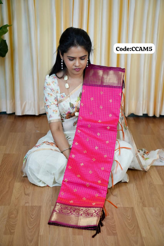 Soft katan silk saree🥳