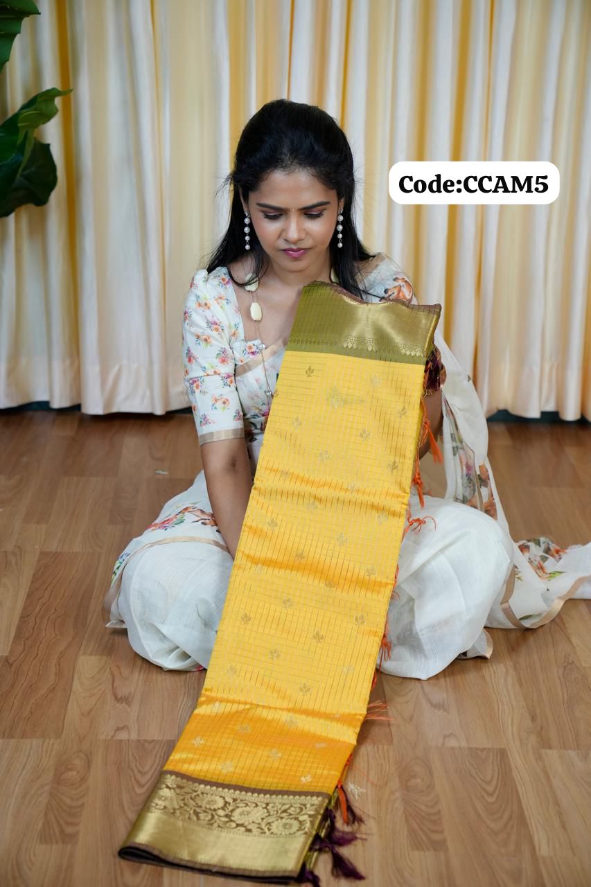 Soft katan silk saree🥰🥳