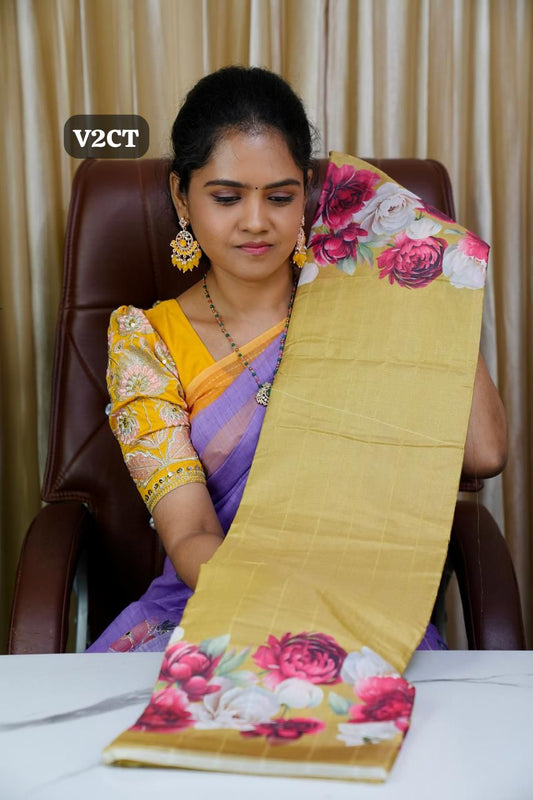 Lenin cotton saree 🥰😎