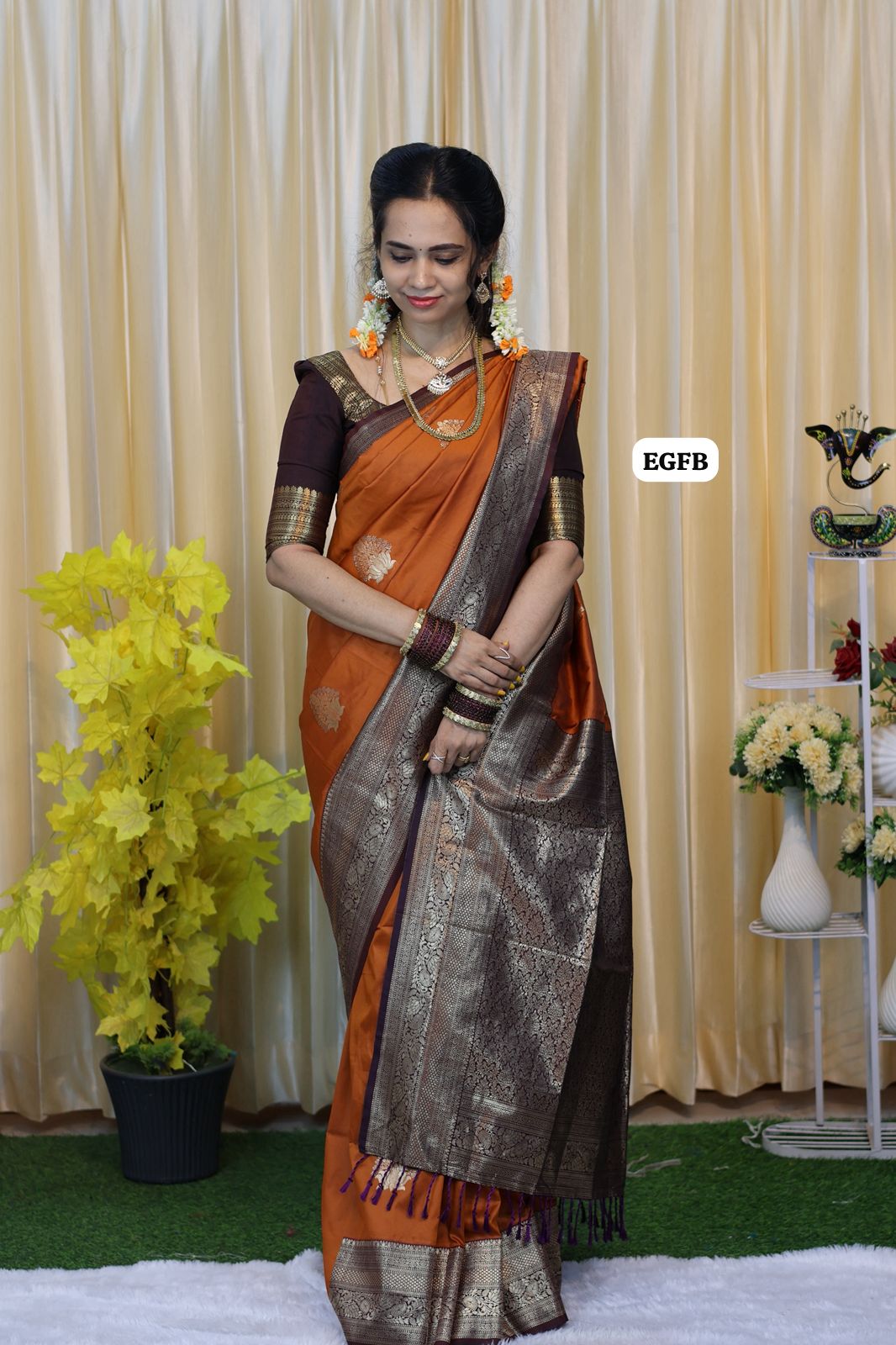 Kanchi semi soft silk saree at unbelievable price-๐๐๐ โ Rishi Boutique