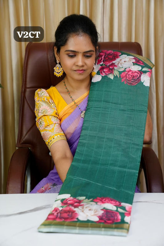 Lenin cotton saree 🥰😎