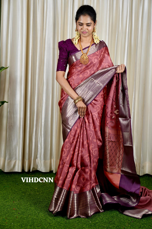 Soft silk saree 🥳