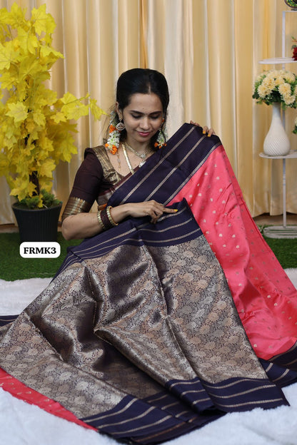 Premium quality warm silk saree 😍🥳