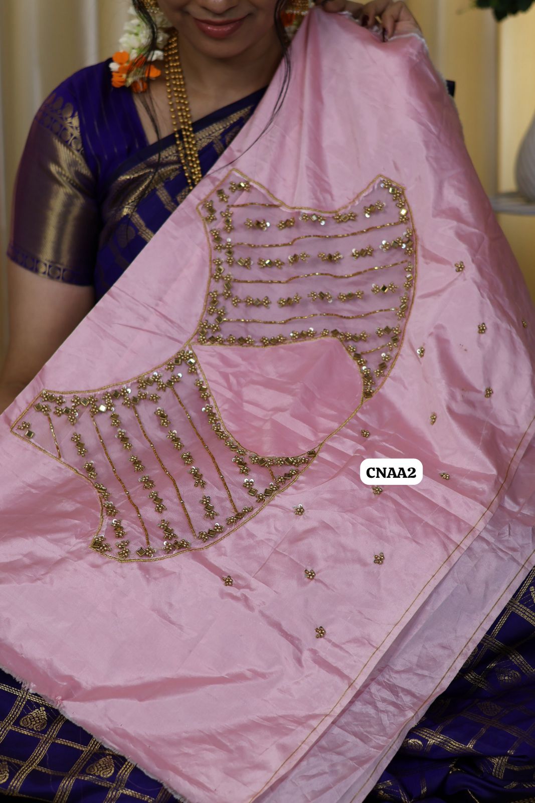 Customized net aari work😍⏰