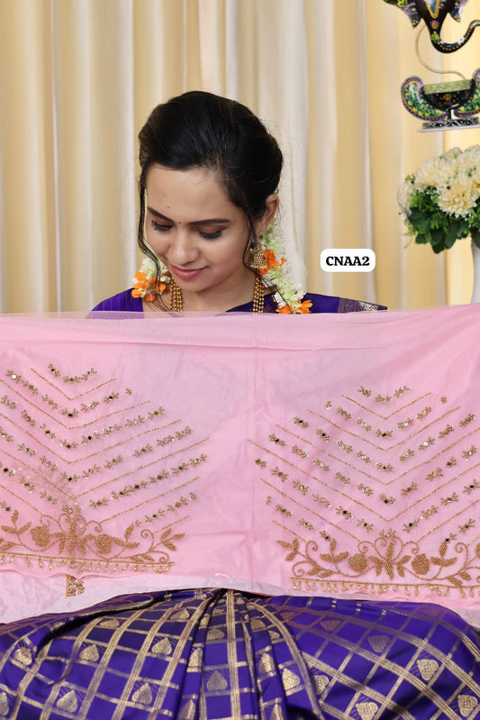 Customized net aari work😍⏰