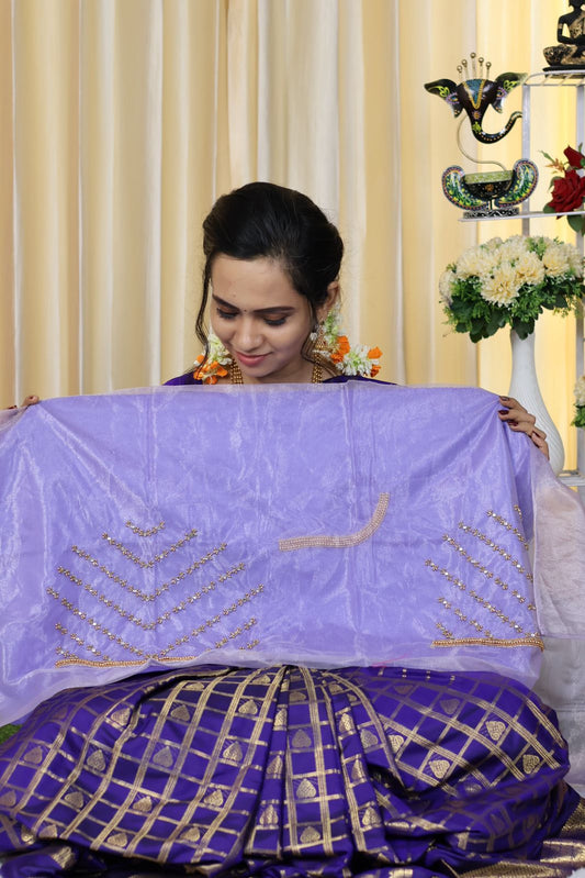 Premium quality net work aari blouse (Unstitched)😍😎