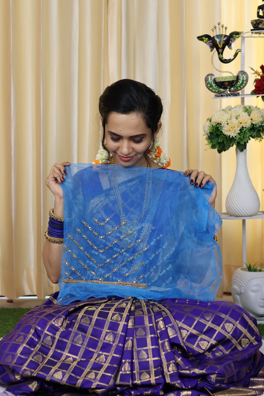 Premium quality net aari blouse (unstitched)😍😎