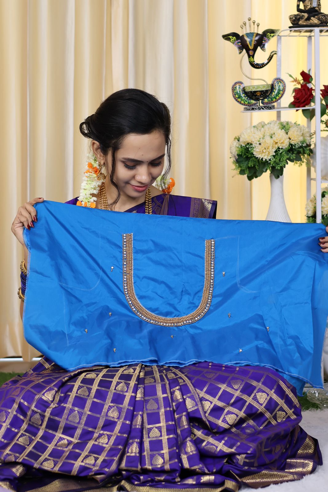 Premium quality net aari blouse (unstitched)😍😎