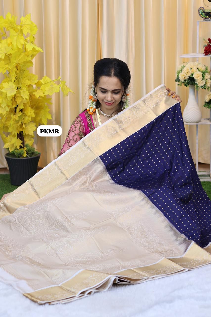 Premium Kanchi soft silk saree 😍Ⓜ️📚