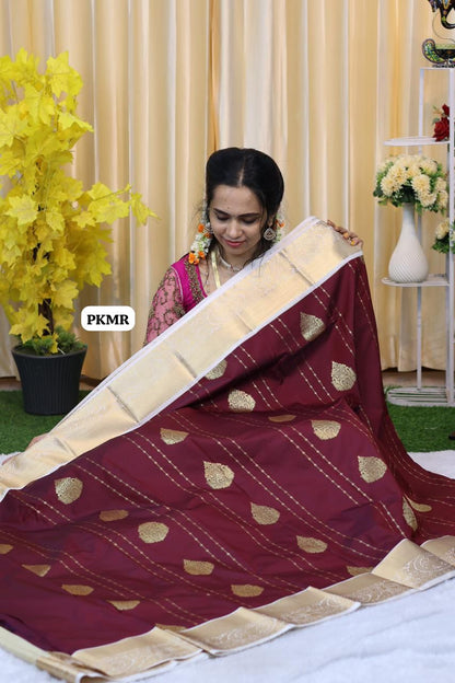 Premium Kanchi soft silk saree 😍Ⓜ️ 📚