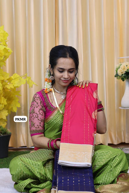 Premium Kanchi soft silk saree 😍Ⓜ️ 📚