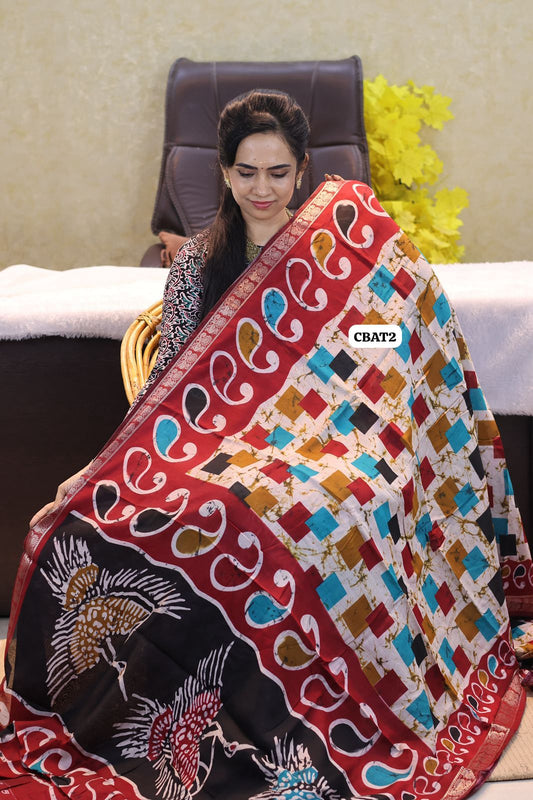 Maheshwari semi soft silk saree-😍😎📚