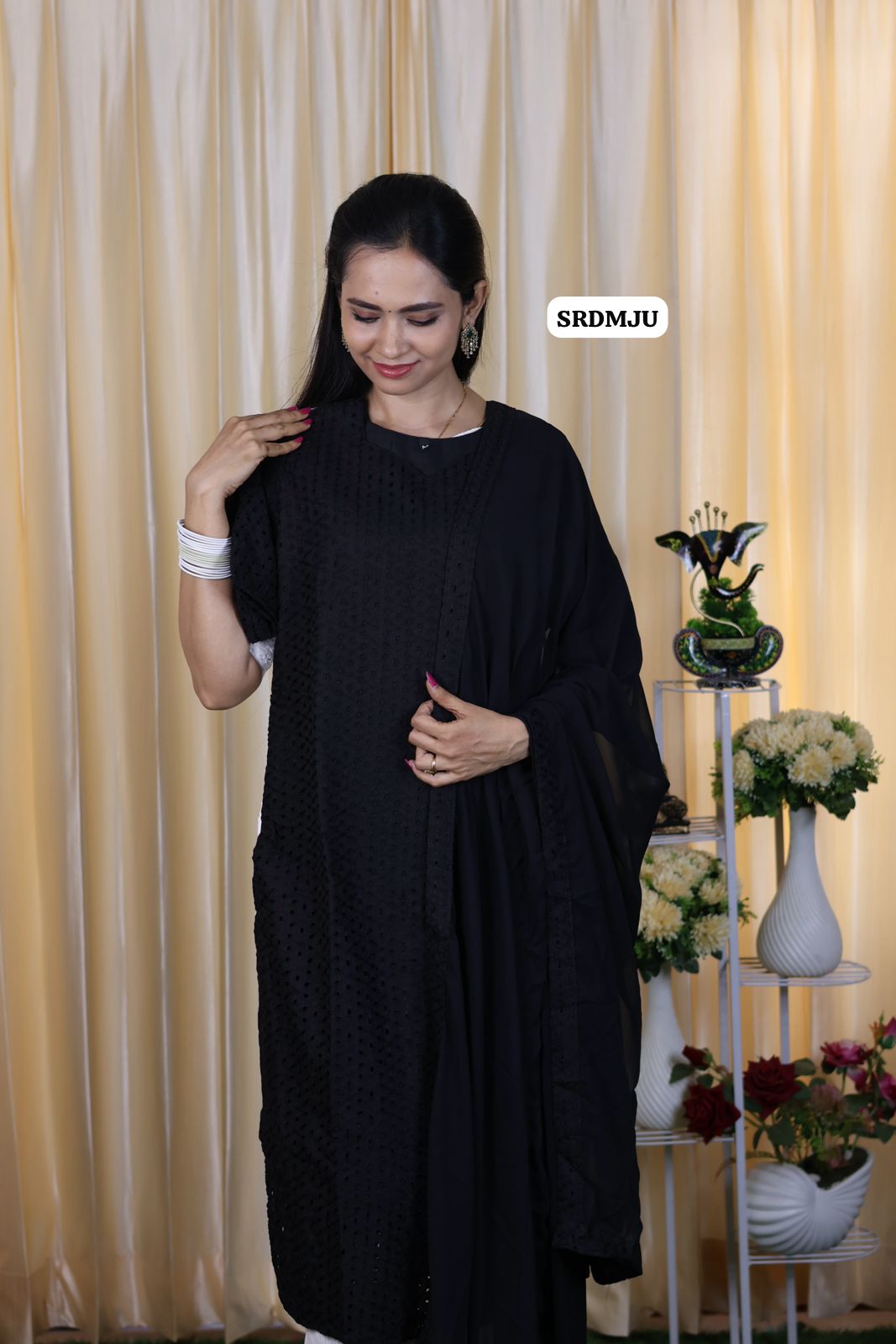 Cut work embroidery style part with lining top and duppatta only😍🥳