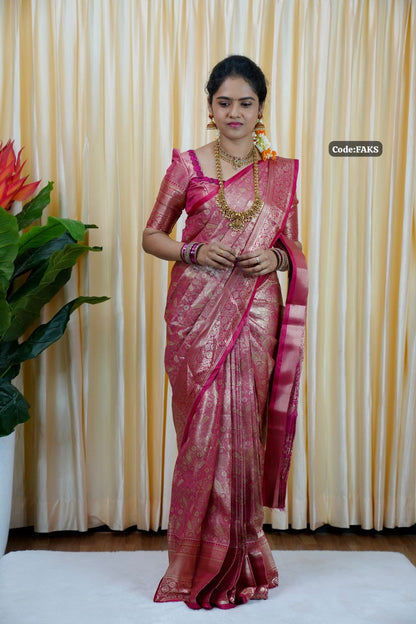 Kanchi semi silk without prepleet🥳✅