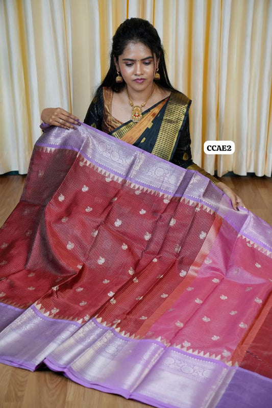 Kanchi semi silk saree🥰😎