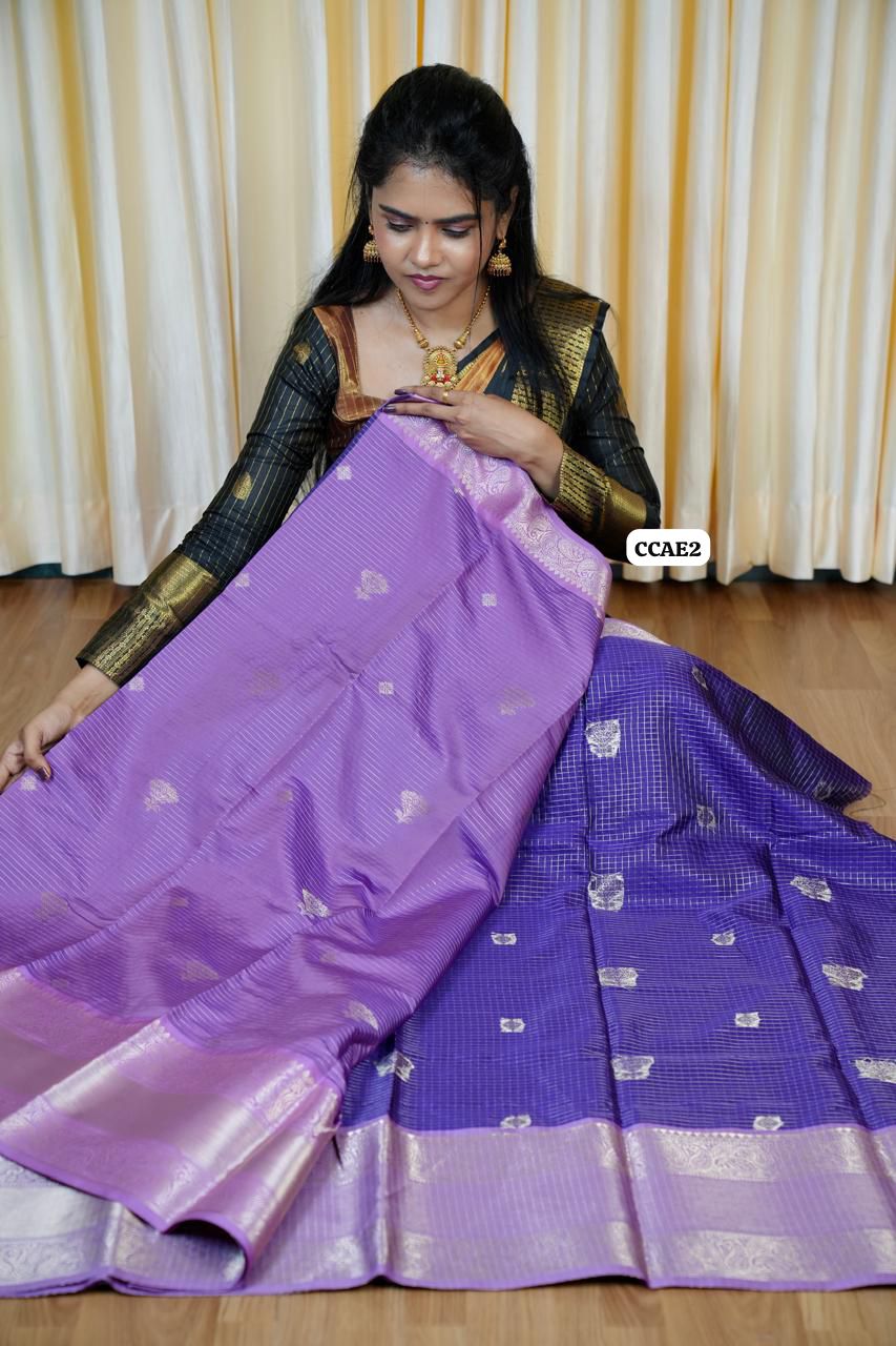 Kanchi semi silk saree🏆 (Copy)