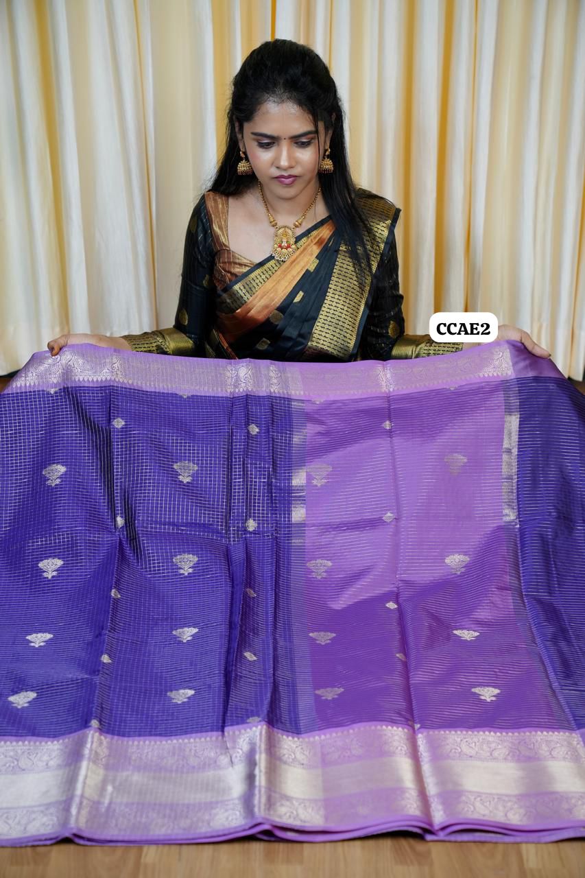 Kanchi semi silk saree🏆 (Copy)