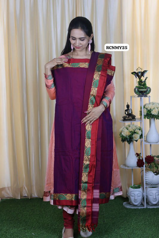 Cotton salwar set unstitched 🥳