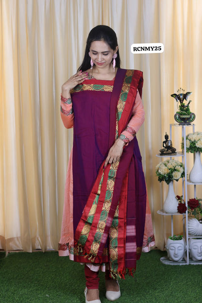 Cotton salwar set unstitched 🥳