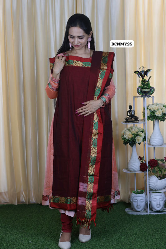 Cotton salwar set unstitched 🥳