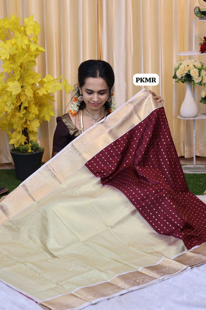 Premium Kanchi soft silk saree 😍Ⓜ️📚