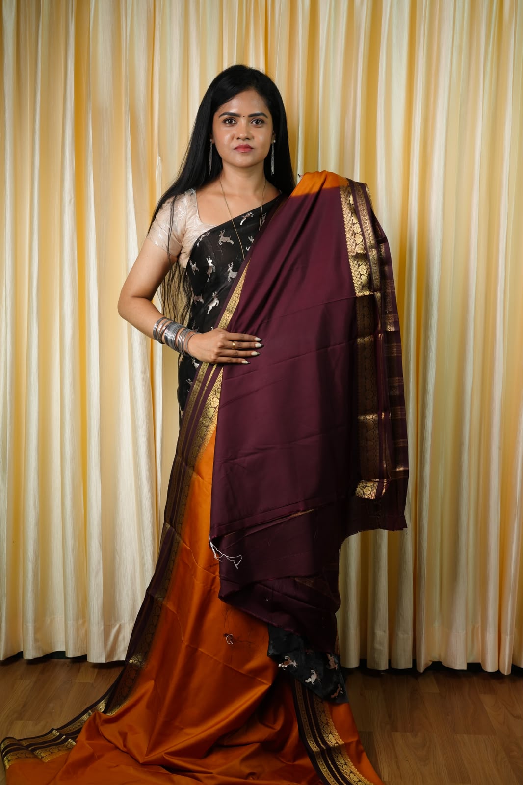 Semi Mysore silk sarees🥳