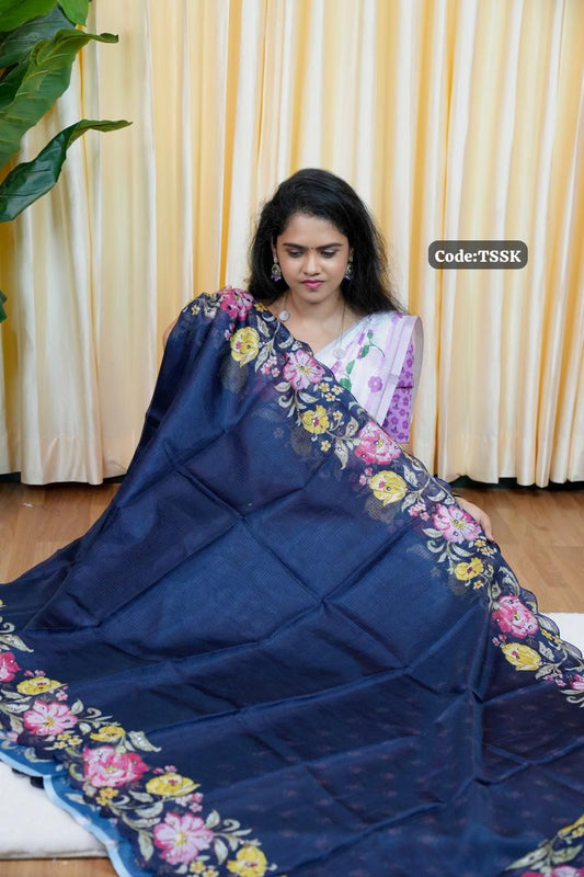 chanderi cotton saree🎁