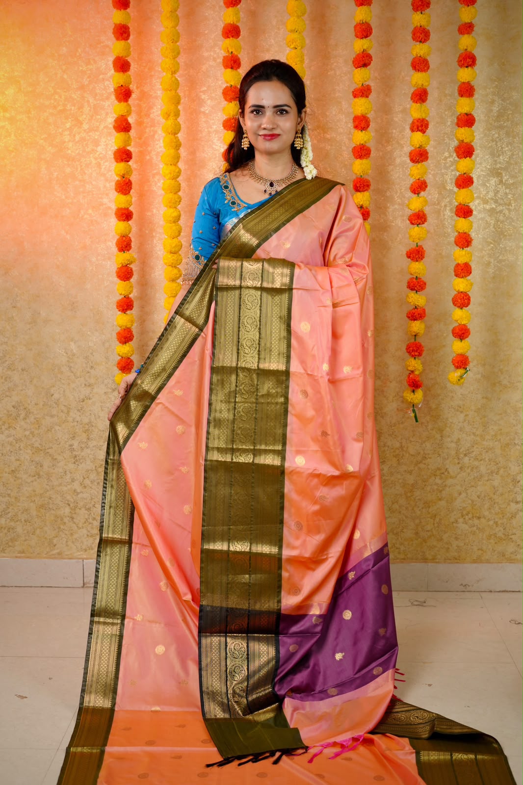 Kanchi semi silk sarees 🥳